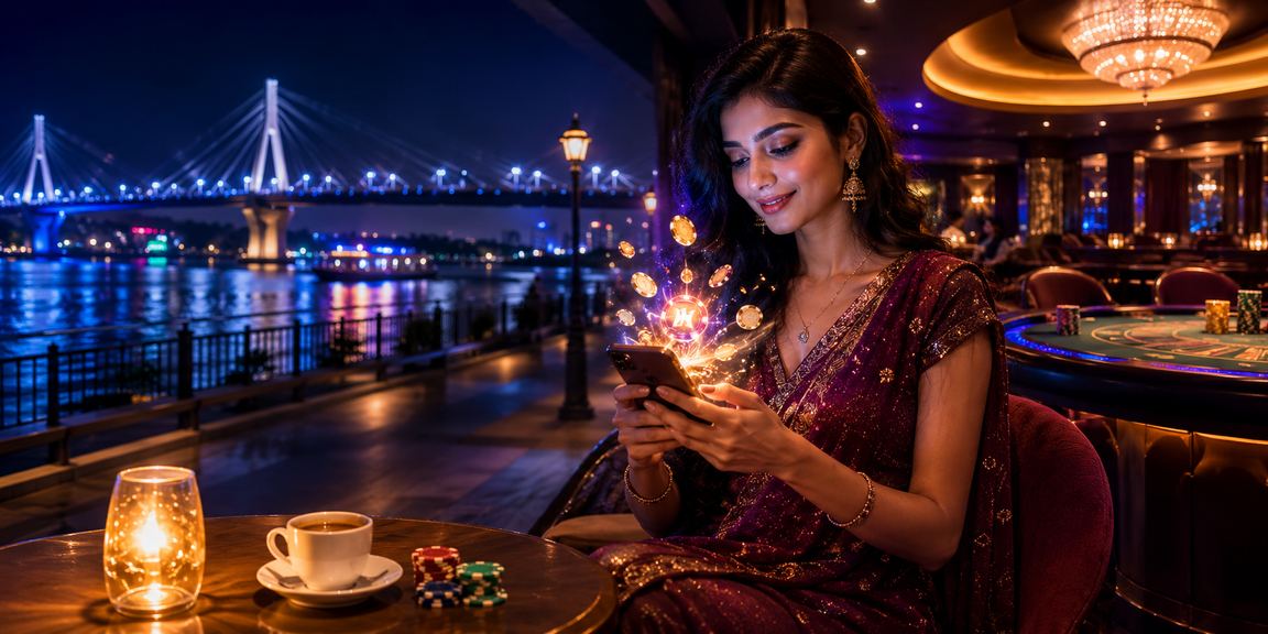 চট্টগ্রামে মোবাইল ক্যাসিনো গেম খেলার দৃশ্য